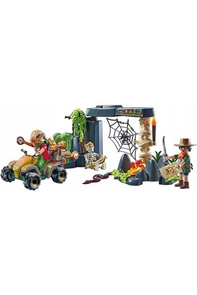 Playmobil 71454 Set de vânătoare de comori în junglă pentru copii +4 ani