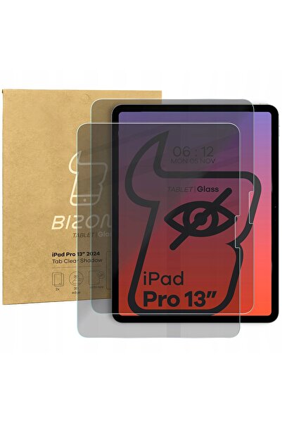 bizon Sticlă de protecție anti-spion pentru iPad Pro 13 " 2025 / 2024, temper...