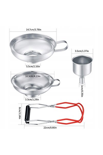 NO BRAND CAPAC DIN OȚEL INOXIDABIL SET DE ACCESORII PENTRU BOCĂTIOARE DIN OȚE...