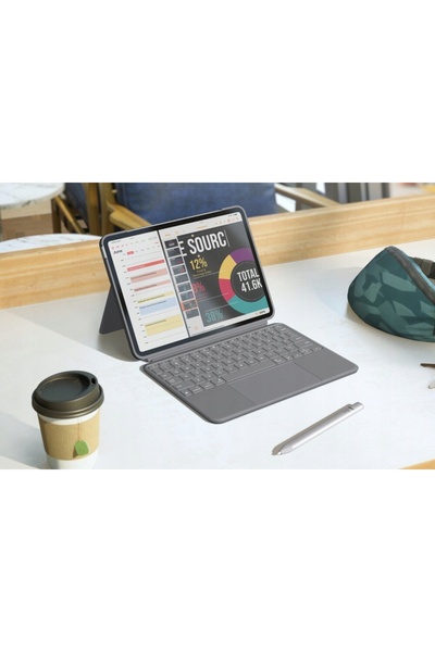 logitech Combo Touch Case iPad Air 11'' (generația a 5-a/M2/M3)