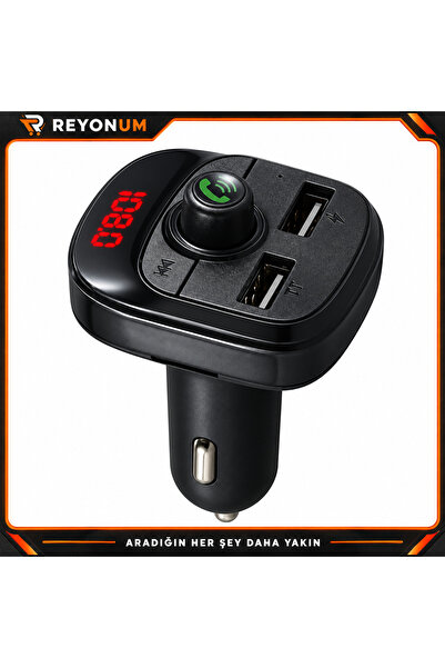 3.1A Çift USB | TF | BT | FM Transmitter Concord C-607