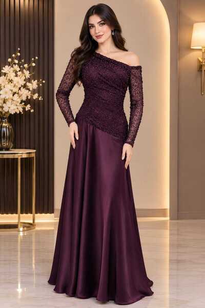 hawaa closet فستان نسائي طويل