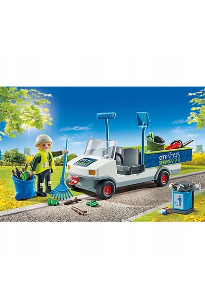 Playmobil TRANSPORT URBAN PRIN AUTO ELECTRICĂ