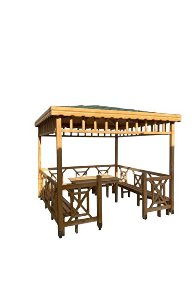 ahşap pergola 3x3