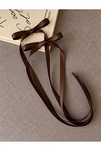 modernist Brown Colored Ribbon Buckle