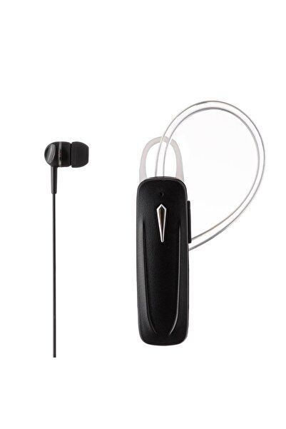 CATIANO Casca Handsfree Bluetooth & Casca cu Cablu Neagra i-JMB