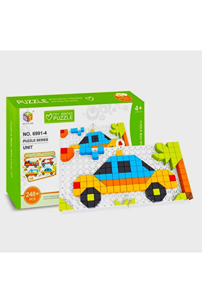 Picodino Mozaic creativ pentru copii Pixel 248 piese Vehicule
