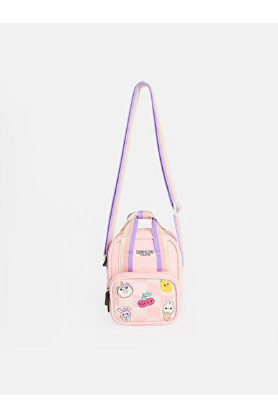 LC Waikiki Rmz Gi̇yi̇m Farkiyla Teddy Bear Printed Girls' Shoulder Bag