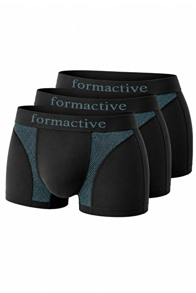Formactive Ανδρικό Αθλητικό Σετ Μπόξερ Χωρίς Ραφές που Αναπνέει - 3 τεμάχια Ε...