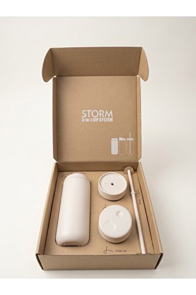Storm مق ستورم (STORM Mug – 3-in-1 Sip System) بسعة 16 أونصة (474 مل) بلون أو...