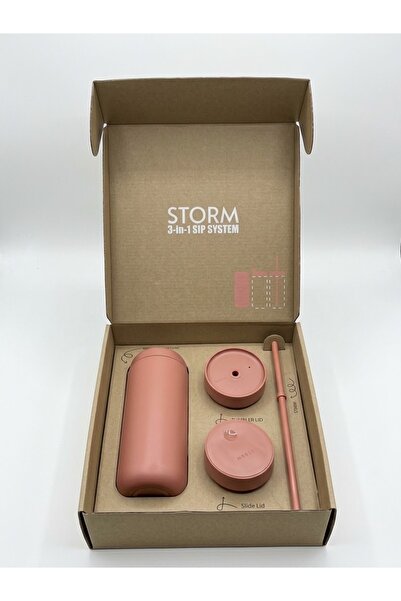 Storm مق ستورم (STORM Mug – 3-in-1 Sip System) بسعة 16 أونصة (474 مل) بلون ور...