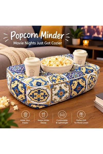 Kırlenta POPCORN YASTIĞI MİNDERİ DEKORATİF MİNDER ÇOK AMAÇLI MİNDER ARAÇ İÇİ MİNDER DEKORATİF