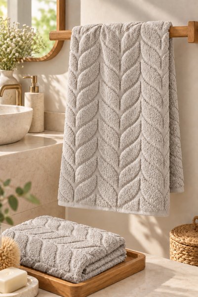 LA NOTTE Cotton Love Hand Towel Light Beige