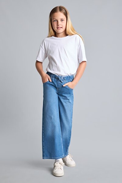 DeFacto Kız Çocuk Jean Pantolon H6242A8/NM39 LT.BLUE