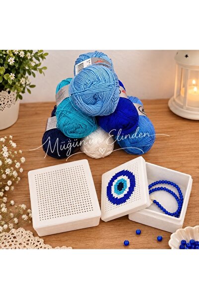 Genel Markalar KENDİN YAP (DIY) 3D TAKI KUTUSU KANAVİÇE NAKIŞ KİTİ SETİ
