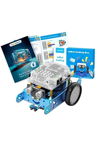 MakeBlock mBot 2.4G STEM Eğitim Robotu Kiti (Mavi)
