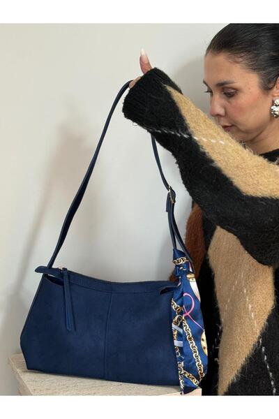 lalettobags Kadın Delfin Model Fularlı Omuz & Çapraz Çanta
