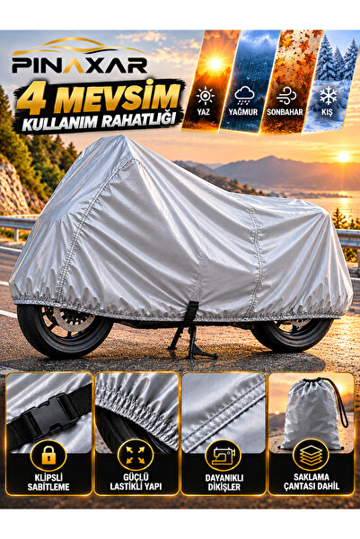 pınaxar Yamaha Xmax 300 Motorcycle Canvas Bag with Buckle for 4 Seasons