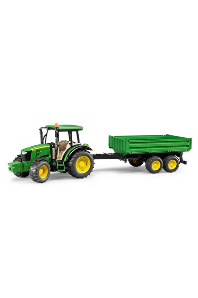 Other John Deere 5115M cu remorcă cu pereți rabatabili BRUDER 02108 Seria Pro...