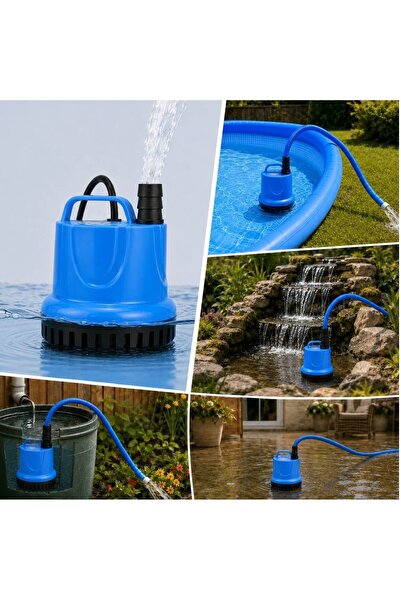 OEM Pompa scos apa cu nivel scazut 4500 lph 2,8 m H Max, piscina