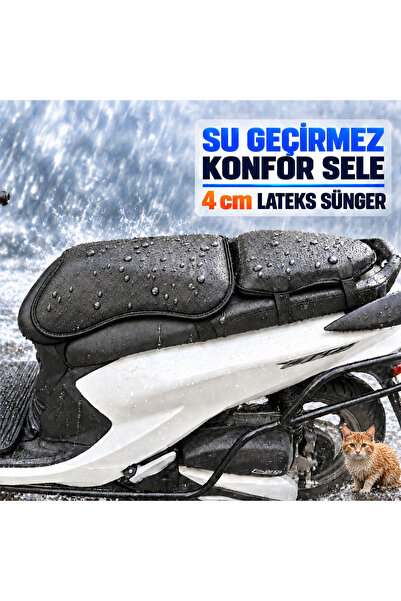 Hard Guard Vespa GTS 125 Supersport Comfort Αδιάβροχη Σέλα, Προστατευτικό Φόρ...