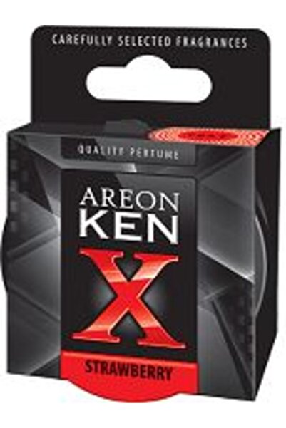 Areon Ken X Version KXV06 Strawberry Car Air Freshener