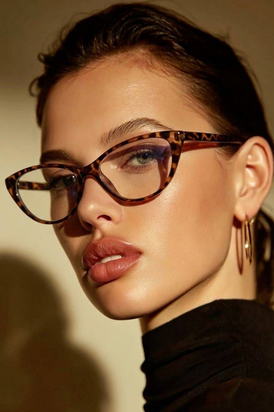 PROTCO Cat Eye Leopard Blue Light Protective Glasses - Uv400