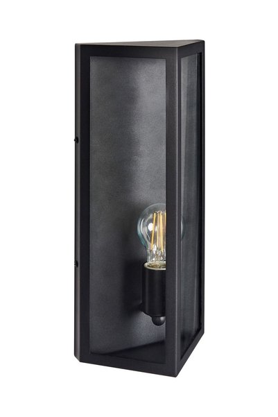 BELIANI Pactolus Black Outdoor Wall Lamp, Retro Style, Ip44 Waterproof, E27 Base