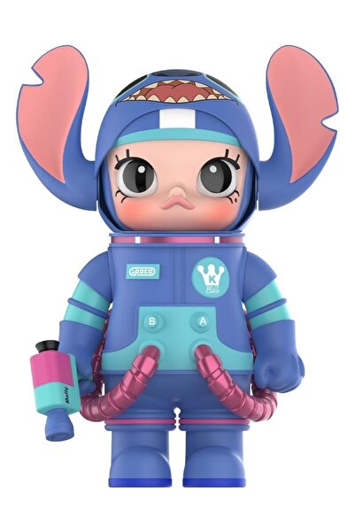 Pop Mart Mega Space Molly 400% Stitch Figür, Koleksiyonluk Aksiyon Figürü, An...