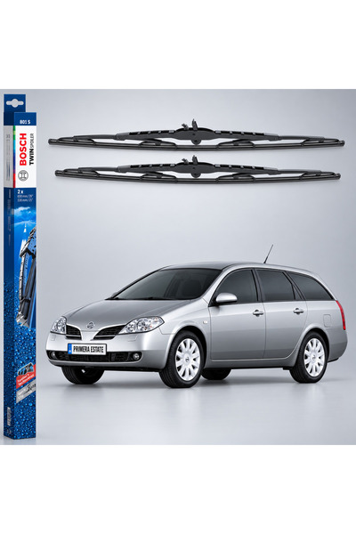 Bosch Чистачка Нисан Примера Естейт WP12 2002–2008 |   Двоен спойлер 801S –