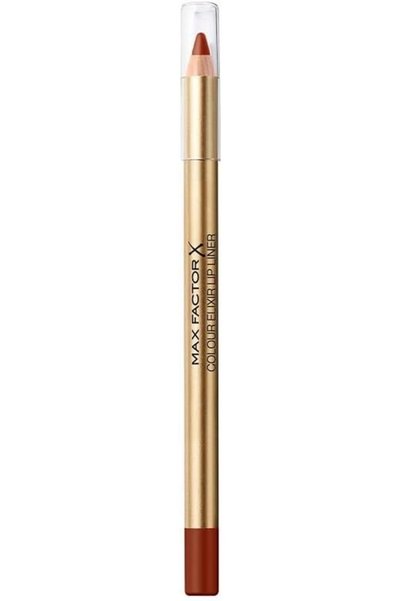 DRG-MAX FACTOR محدد شفاه ماكس فاكتور كولور إليكسير 25 براون إن بولد لتحديد ال...