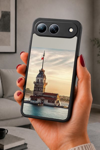 TECNO Spark 40 5g Compatible Printed, Matte Black, Soft Silicone, Protective,...