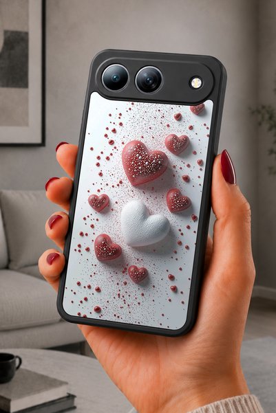 TECNO Spark 40 5g Compatible Printed, Matte Black, Soft Silicone, Protective,...