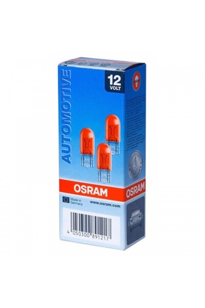 Osram Λάμπα αυτοκινήτου Γνήσια 2827NA WY5W 12 V 5 W κεχριμπαρένιο W2.1x9.5d