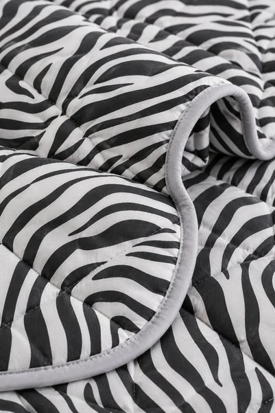 Miyu Veloura Luxe Single Sleeping Set |   100% Cotton Quilted Comforter, Elastic Fitted Sheet and Pillowcase