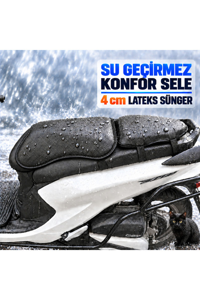 Hard Guard RKS Icon 50 ST سرج مريح مقاوم للماء، يحافظ على شكله، 4 سم من اللات...