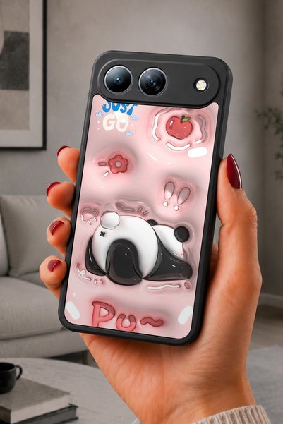 TECNO غطاء سبارك 40 5G متوافق مع الطباعة، أسود غير لامع، سيليكون ناعم، واقي، ...