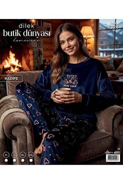 Genel Markalar kadife pijama takımı