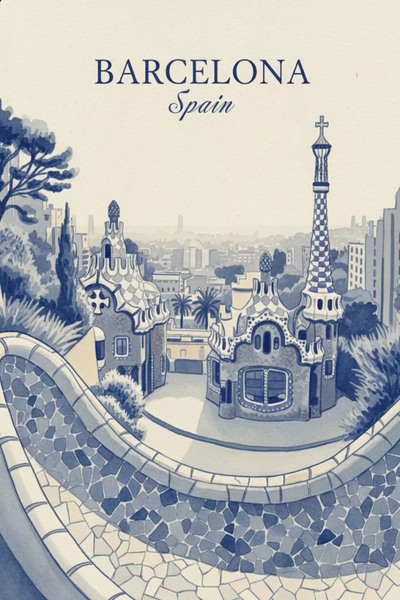 TELLGRAF World Cities Themed Postcard Set (10X15 cm 345 Pieces)