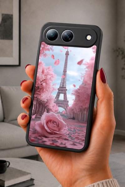 TECNO Spark 40 5g Compatible Printed, Matte Black, Soft Silicone, Protective,...