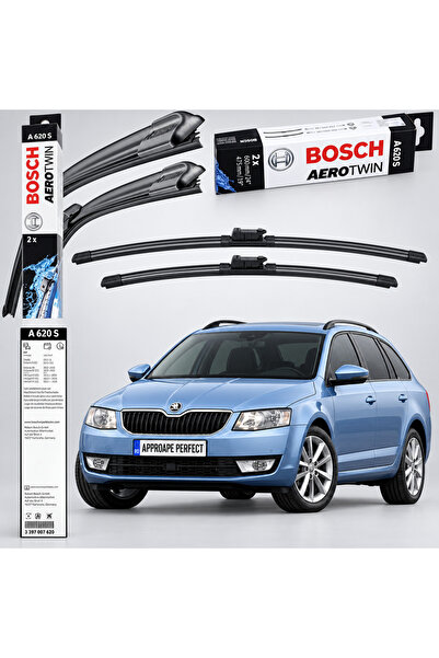 Bosch Υαλοκαθαριστήρες παρμπρίζ Skoda Octavia III Combi (5E5) 2012-2020 |   Ε...
