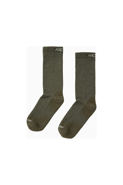 Arc'teryx Mid-Length Merino Wool Technical Outdoor Socks