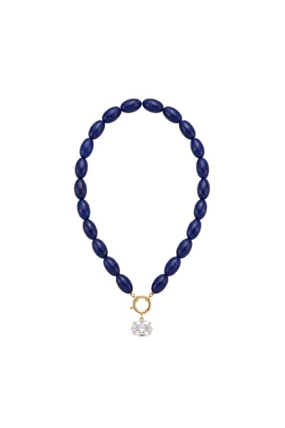 Charmist Velora Zircon Stone Acrylic Bead Necklace