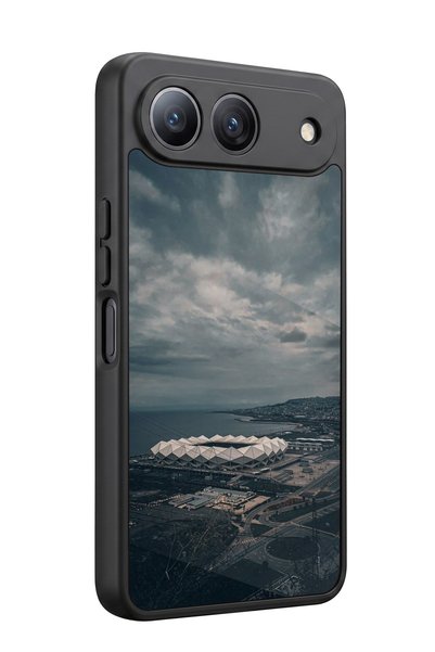 TECNO Spark 40 5g Compatible Printed, Matte Black, Soft Silicone, Protective, Shock Absorbing Cover, Case