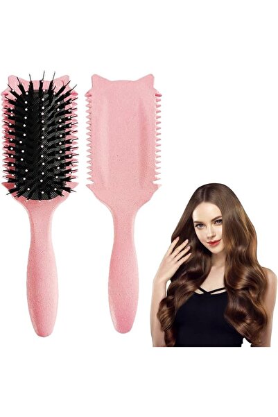 Yelajoy Curl Defining Brush – Anti-Pull Styling Brush for All Curls – Detangl...