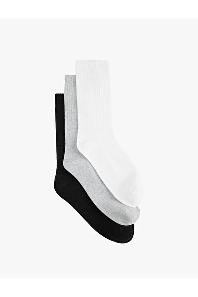 Koton 3-Piece Tennis Sock Set