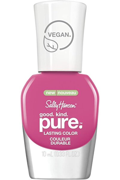 Sally Hansen جيد. لطيف. طلاء أظافر نباتي بالكامل، مستوحى من زهرة الفاوانيا، ق...