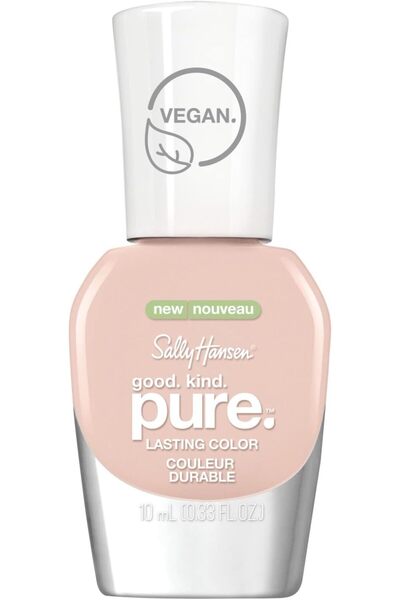 Sally Hansen جيد. لطيف. طلاء أظافر نباتي بالكامل، مستوحى من زهرة الفاوانيا، ق...