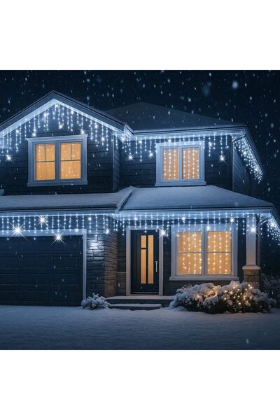OEM Christmas Installation , 20 meters, 400 Led Fringes with Light Shows, Int...