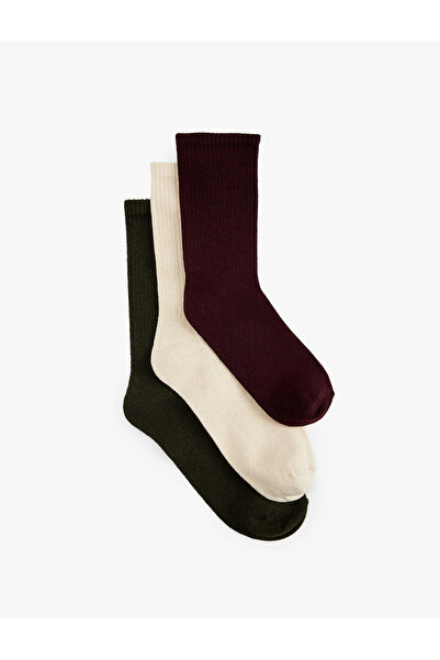 Koton 3-Piece Tennis Sock Set